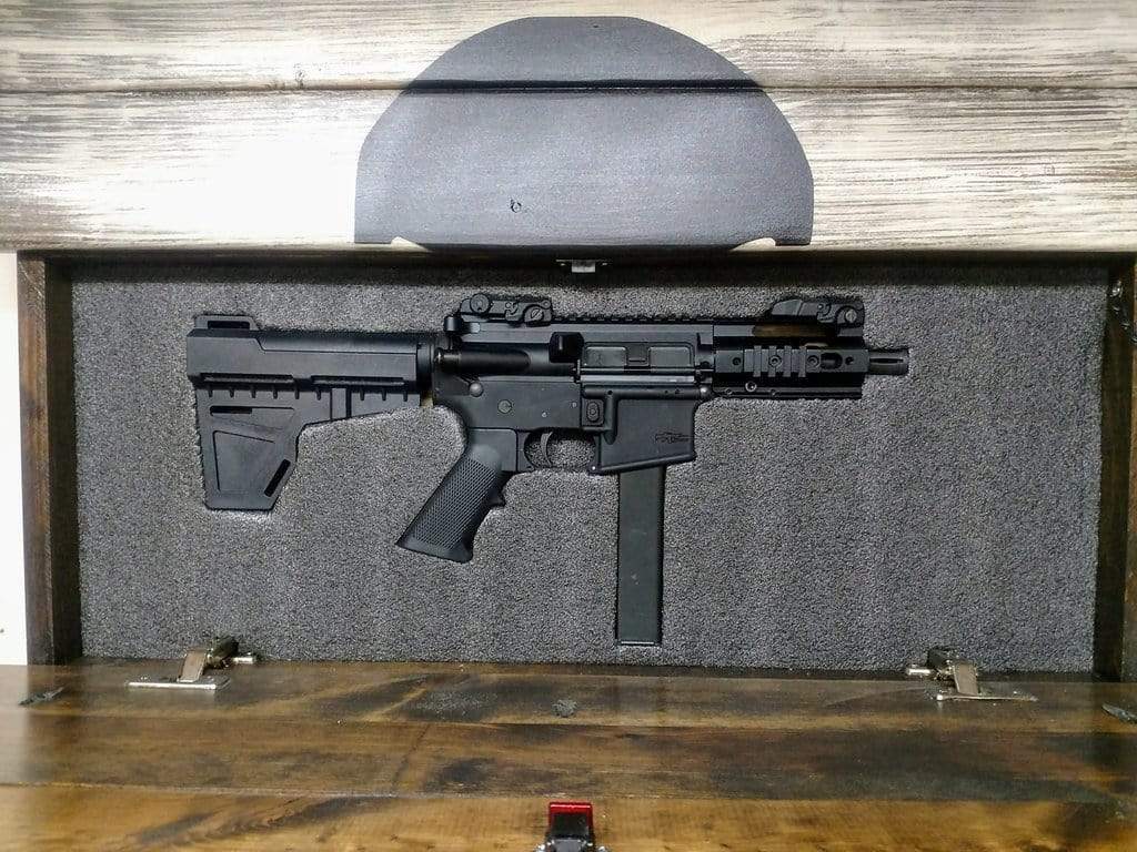 Liberty Home Punisher Hidden Gun Storage Sign Armadillo Safe and Vault