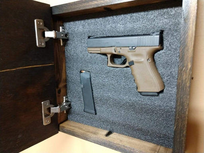 Liberty Home "The Duke" Mini Wall Art Box Armadillo Safe and Vault
