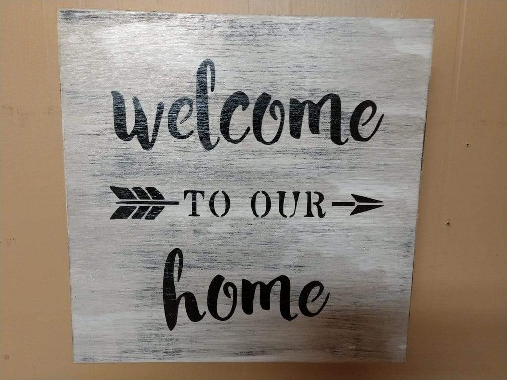 Liberty Home "Welcome" Mini Wall Art Box Armadillo Safe and Vault