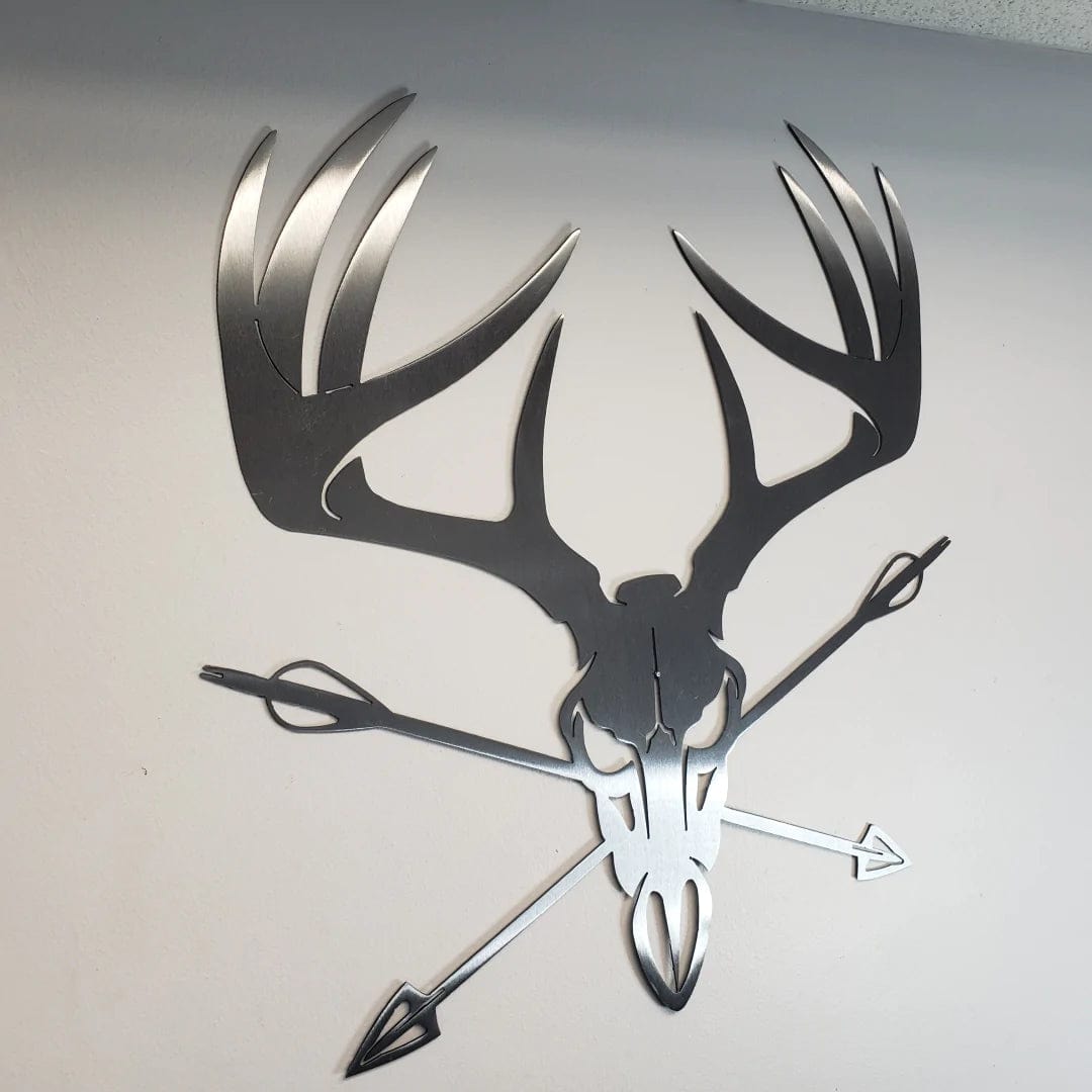 Metal Art of Wisconsin Polished Antlers Armadillo Safe and Vault