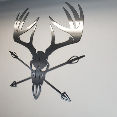 Metal Art of Wisconsin Polished Antlers Armadillo Safe and Vault