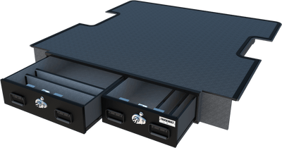 TruckVault Ford F-250/350 (2017-2020) 2 Drawers Armadillo Safe and Vault