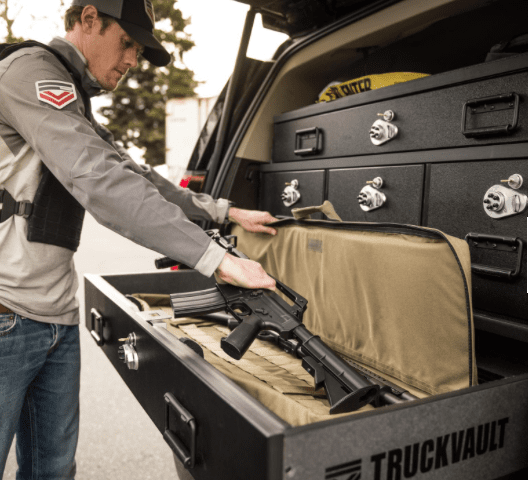 Truckvault Tac Center Commander Line Armadillo Safe and Vault