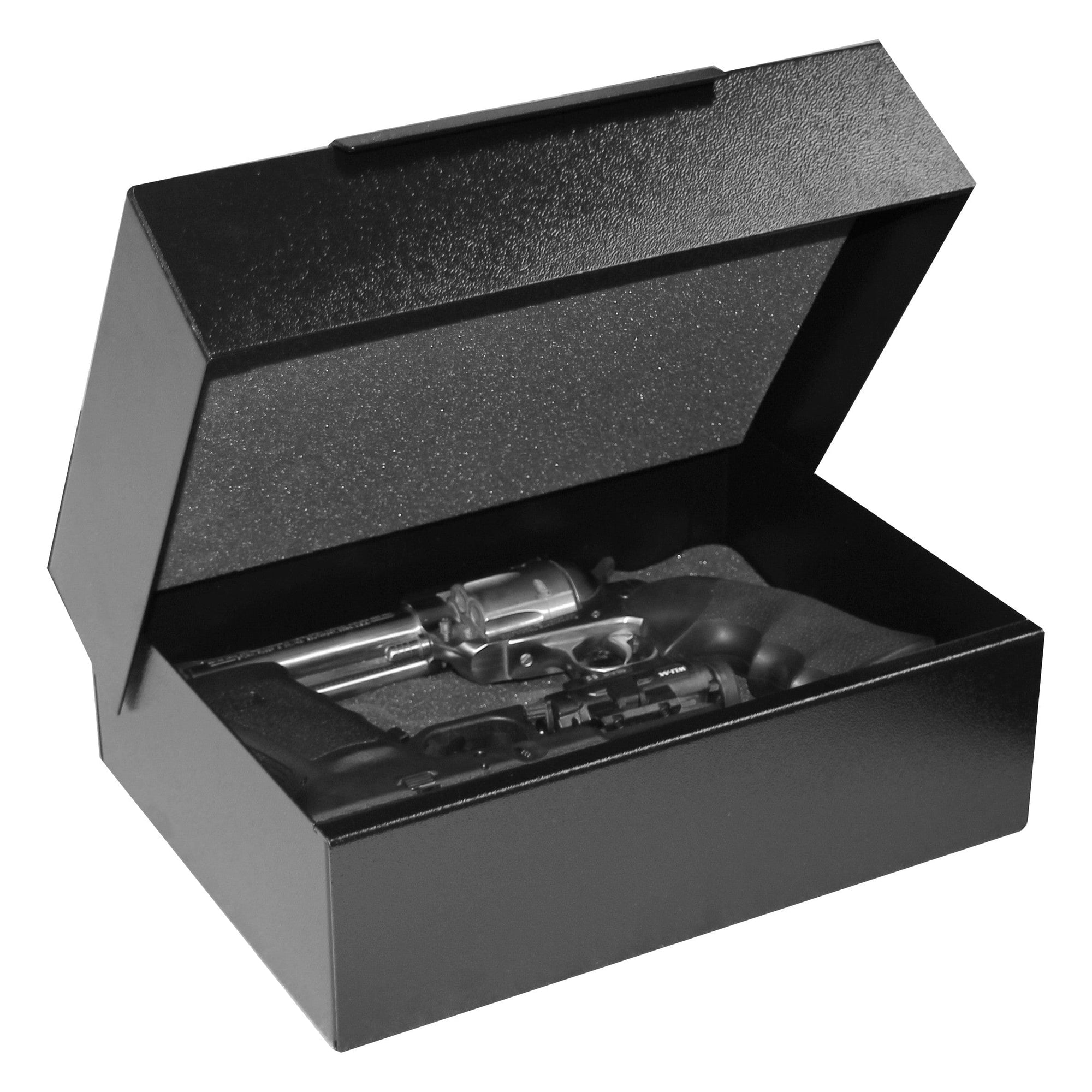 V-Line 2912-TD3.5 Top Draw XL Large Capacity Pistol Case with Handle Armadillo Safe and Vault