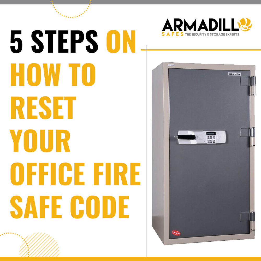 Office Fire Safe Code 5 Steps To Reset It Armadillo Safes
