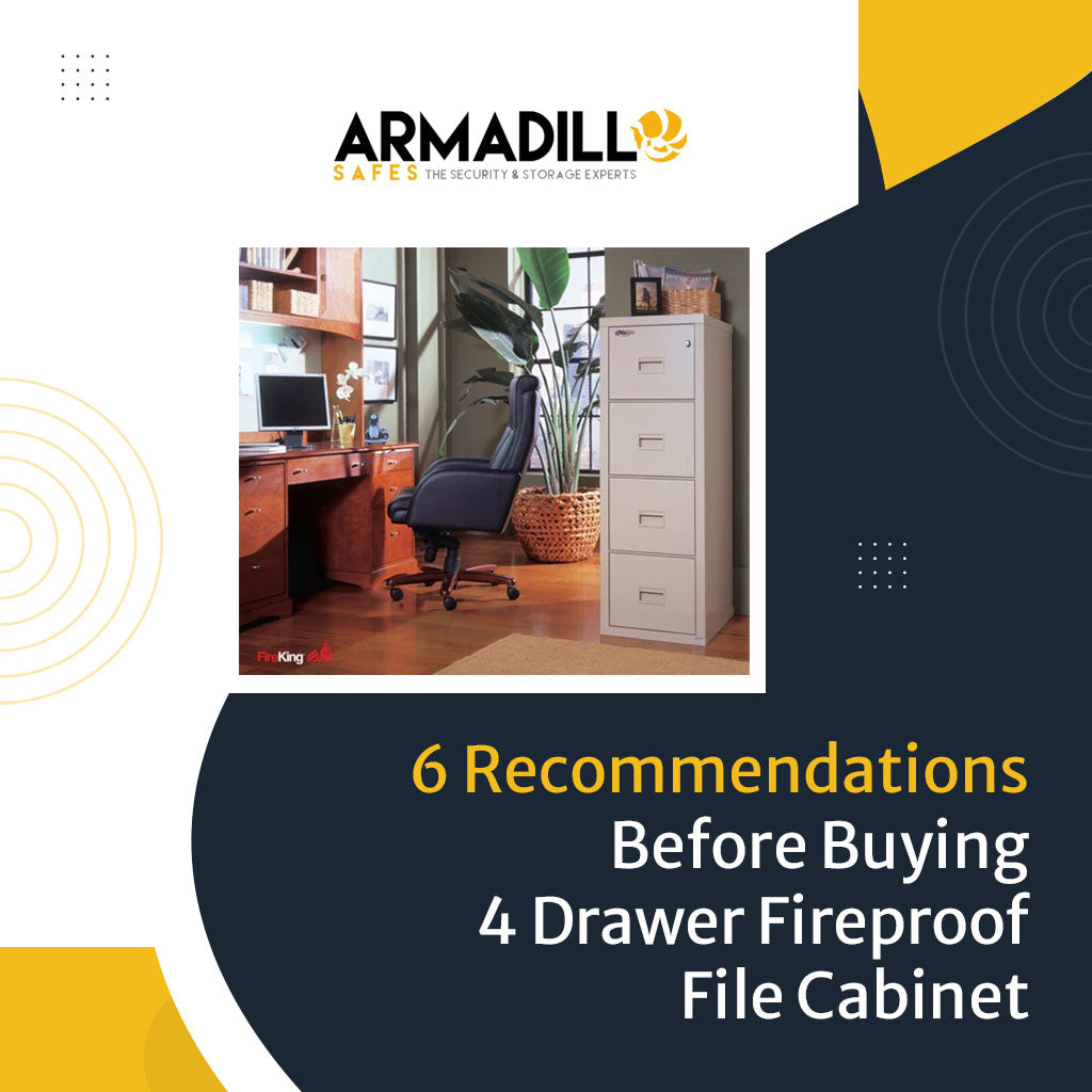 6 Recommendations Before Buying 4 Drawer Fireproof File Cabinet