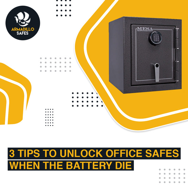3 Tips to Unlock Office Safes When The Battery Dies