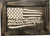 American Flag Gun Cabinet We The People Decorative and Secure Hidden Gun Safe (Black and White) Armadillo Safe and Vault