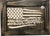 American Flag Gun Cabinet We The People Decorative and Secure Hidden Gun Safe (Black and White) Armadillo Safe and Vault