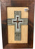 Blessed Beyond Measure Cross Decorative Wall-Mounted Secure Gun Cabinet Armadillo Safe and Vault