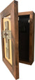 Blessed Beyond Measure Cross Decorative Wall-Mounted Secure Gun Cabinet Armadillo Safe and Vault