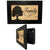 Decorative Secured Gun Storage Cabinet with Family Branches (Black) Armadillo Safe and Vault
