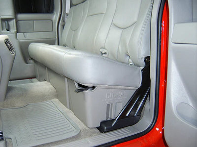 DÜHA 1999-2007 Chevy Silverado/GMC Sierra 1500/2500/3500 Extended Cab (Classic) Under Seat Storage Armadillo Safe and Vault