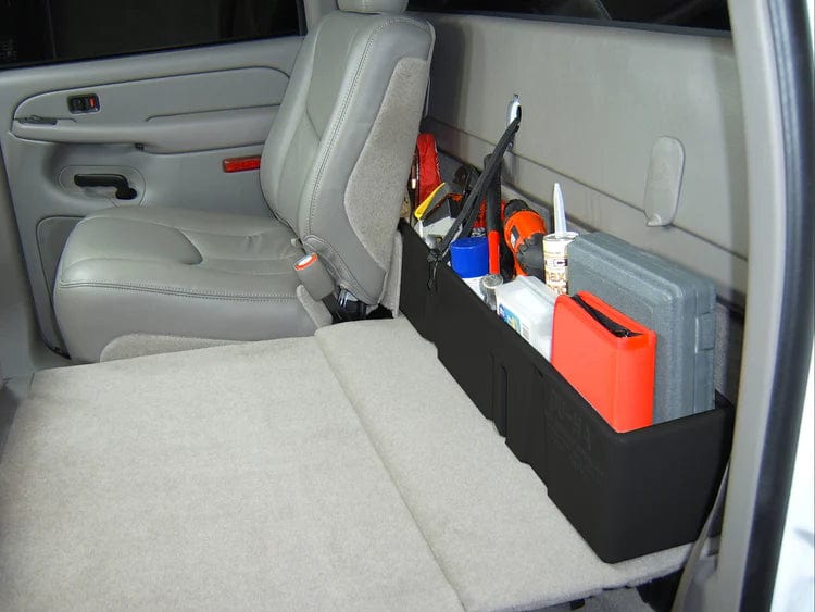 DÜHA 2000-2007 Chevy Silverado/GMC Sierra Heavy Duty Crew Cab (Classic) Behind-the-Seat Storage Armadillo Safe and Vault