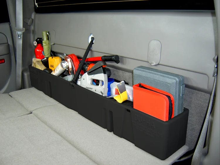 DÜHA 2000-2007 Chevy Silverado/GMC Sierra Heavy Duty Crew Cab (Classic) Behind-the-Seat Storage Armadillo Safe and Vault