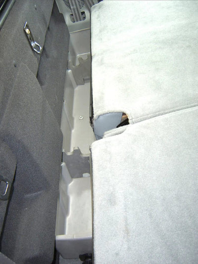 DÜHA 2000-2007 Ford F250-F550 Super Duty Crew Cab & Regular Cab Behind-the-Seat Storage Armadillo Safe and Vault