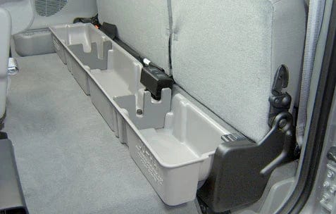 DÜHA 2000-2016 Ford F250-F550 Super Duty Supercab Under Seat Storage Armadillo Safe and Vault