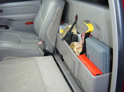 DÜHA 2004-2007 Chevy Silverado/GMC Sierra 1500 Light Duty Crew Cab (Classic) Behind-the-Seat Storage Armadillo Safe and Vault