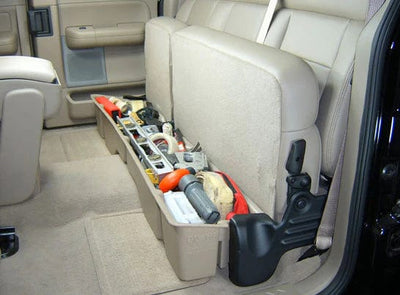 DÜHA 2004-2008 Ford F150 Supercab & SuperCrew Under Seat Storage Armadillo Safe and Vault