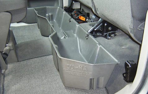 DÜHA 2004-2024 Nissan Titan King Cab & Crew Cab Under Seat Storage Armadillo Safe and Vault