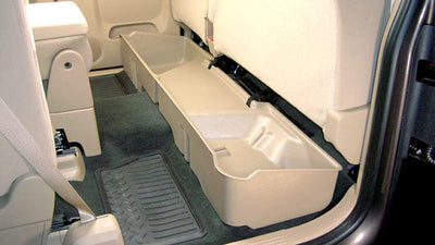 DÜHA 2007-2013 Chevy Silverado/GMC Sierra Extended Cab Under Seat Storage Armadillo Safe and Vault