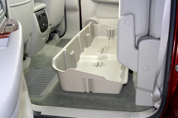 DÜHA 2007-2013 Chevy Silverado/GMC Sierra Light Duty Crew Cab Under Seat Storage Armadillo Safe and Vault