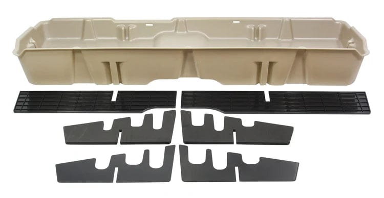 DÜHA 2007-2013 Chevy Silverado/GMC Sierra Light Duty Crew Cab Under Seat Storage Armadillo Safe and Vault