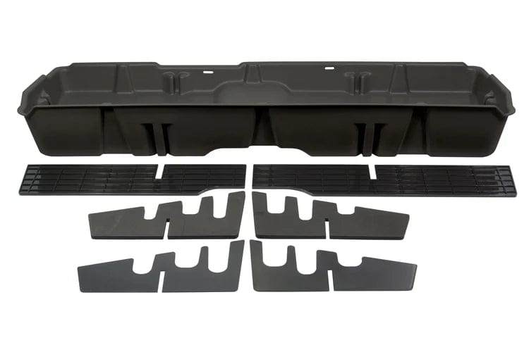 DÜHA 2007-2014 Chevy Silverado/GMC Sierra Heavy Duty Crew Cab Under Seat Storage Armadillo Safe and Vault