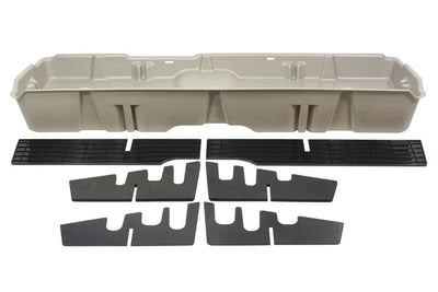 DÜHA 2007-2014 Chevy Silverado/GMC Sierra Heavy Duty Crew Cab Under Seat Storage Armadillo Safe and Vault