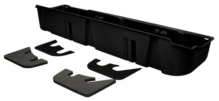 DÜHA 2009-2014 Ford F150 SuperCrew Under Seat Storage - No Factory Subwoofer Armadillo Safe and Vault