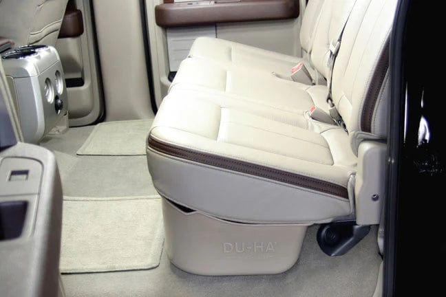 DÜHA 2009-2014 Ford F150 SuperCrew Under Seat Storage - No Factory Subwoofer Armadillo Safe and Vault