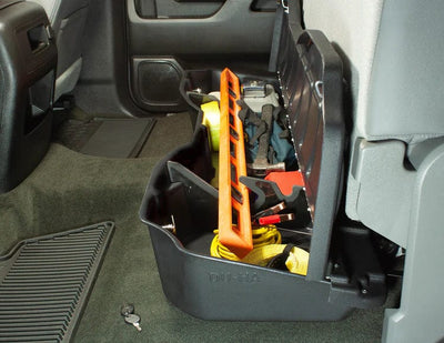 DÜHA 2014-2018 Chevy Silverado/GMC Sierra Light Duty Crew Cab Under Seat Lockbox Storage Armadillo Safe and Vault