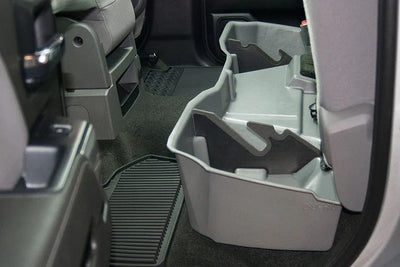 DÜHA 2014-2019 Chevy Silverado/GMC Sierra Double Cab (Classic Style Body) Under Seat Storage Armadillo Safe and Vault