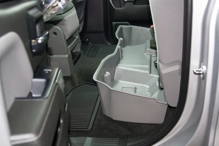 DÜHA 2014-2019 Chevy Silverado/GMC Sierra Double Cab (Classic Style Body) Under Seat Storage Armadillo Safe and Vault