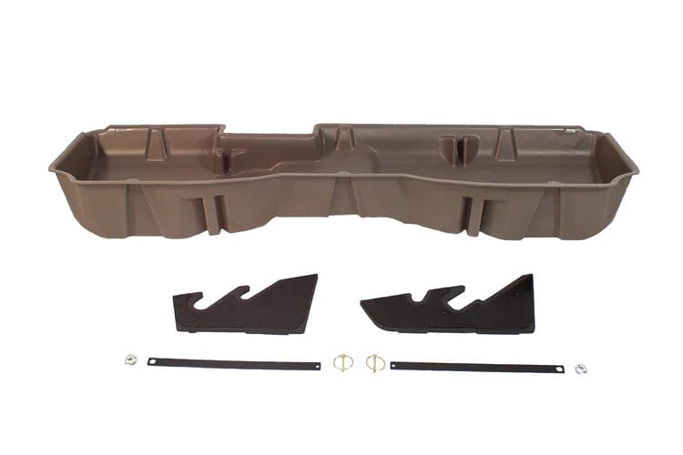 DÜHA 2015-2019 Chevy Silverado/GMC Sierra Heavy Duty Crew Cab Under Seat Storage Armadillo Safe and Vault