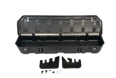 DÜHA 2015-2024 Ford F150 SuperCrew Cab Under Seat Lockbox Storage Armadillo Safe and Vault