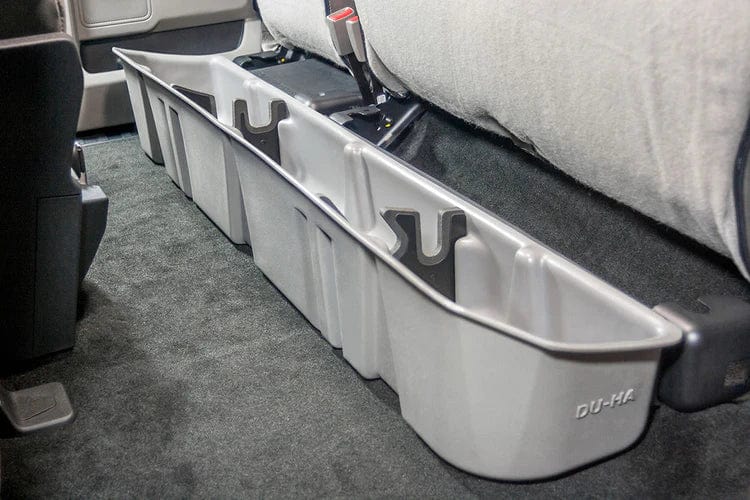 DÜHA 2017-2024 Ford F250-F550 Super Duty Supercab Under Seat Storage Armadillo Safe and Vault