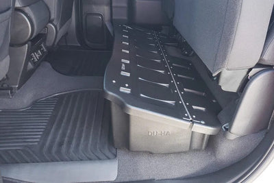 DÜHA 2019-2025 Chevy Silverado/GMC Sierra Light Duty Crew Cab (New Body Style) Under Seat Lockbox Storage Armadillo Safe and Vault