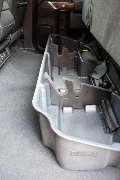 DÜHA 2019-2025 Chevy Silverado/GMC Sierra Light Duty (New Body Style) Under Seat Storage Armadillo Safe and Vault