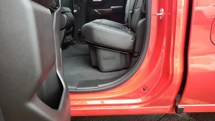 DÜHA 2019-2025 Chevy Silverado/GMC Sierra Light Duty (New Body Style) Under Seat Storage Armadillo Safe and Vault