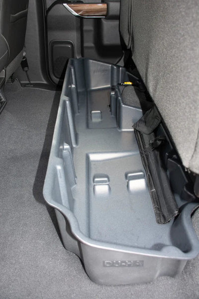 DÜHA 2020-2025 Chevy Silverado/GMC Sierra Heavy Duty Double Cab (New Body Style) Under Seat Storage Armadillo Safe and Vault