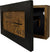 Faith Over Fear Decorative Wall-Mounted Secure Gun Cabinet Armadillo Safe and Vault