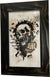Gothic Skull Giving Middle Finger Decorative Gun Cabinet To Securely Store Your Gun In Any Room! Armadillo Safe and Vault