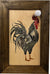 Hidden Gun Cabinet Farmhouse Rooster Art Wall Decoration - Secure Gun Safe by Bellewood Designs Armadillo Safe and Vault