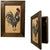 Hidden Gun Cabinet Farmhouse Rooster Art Wall Decoration - Secure Gun Safe by Bellewood Designs Armadillo Safe and Vault