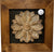 Hidden Gun Cabinet Wall Decor Distressed Flower (Black) Armadillo Safe and Vault