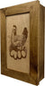 Hidden Gun Safe Chicken and Eggs Farmhouse Scene by Bellewood Designs Armadillo Safe and Vault