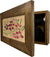 Hidden Gun Safe Just Flowers Wall Decoration - Wood Gun Cabinet To Securely Store Your Gun In Plain Sight by Bellewood Designs Armadillo Safe and Vault