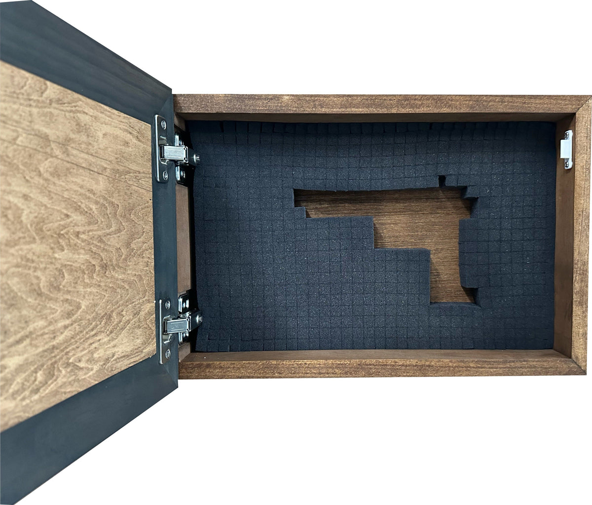 Hidden Gun Storage Cabinet - I'd Rather Be Fishing Armadillo Safe and Vault