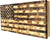 Large Burnt American Flag Hidden Gun Storage Cabinet (Burnt) Armadillo Safe and Vault